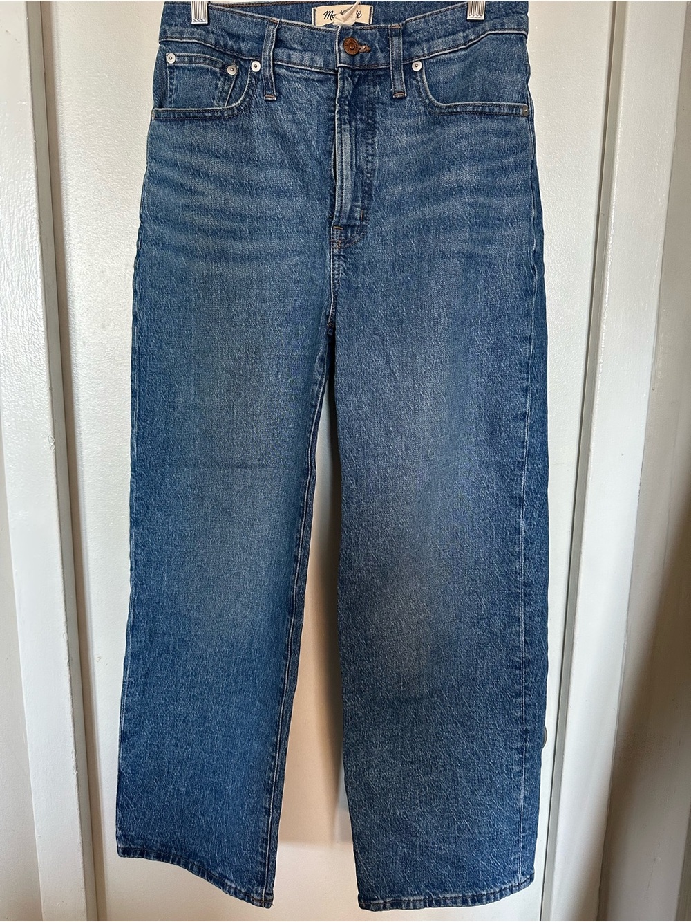 Madewell Perfect Vintage Wide Leg Crop Jeans
